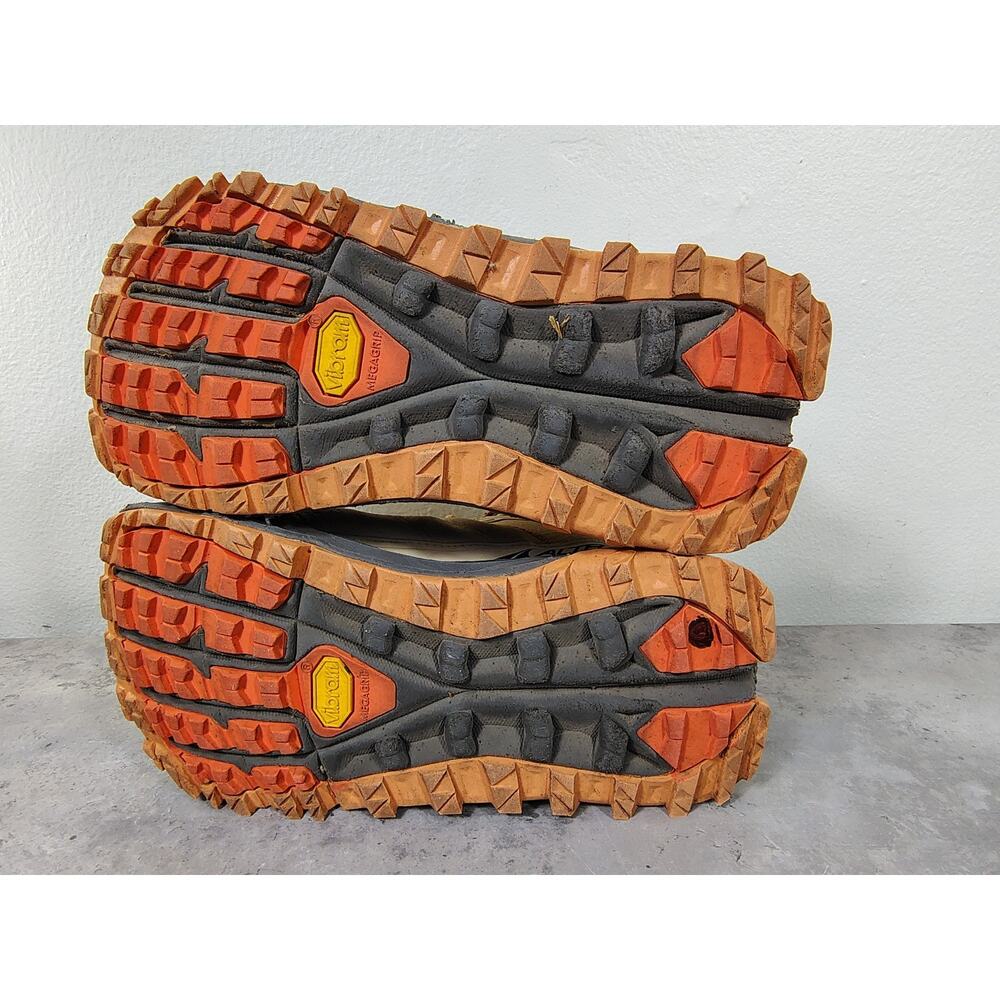 Altra Olympus 5 Mid GTX Hiking Boots Women's 7.5 Sand Zero Drop Waterproof EUC - Picture 4 of 14